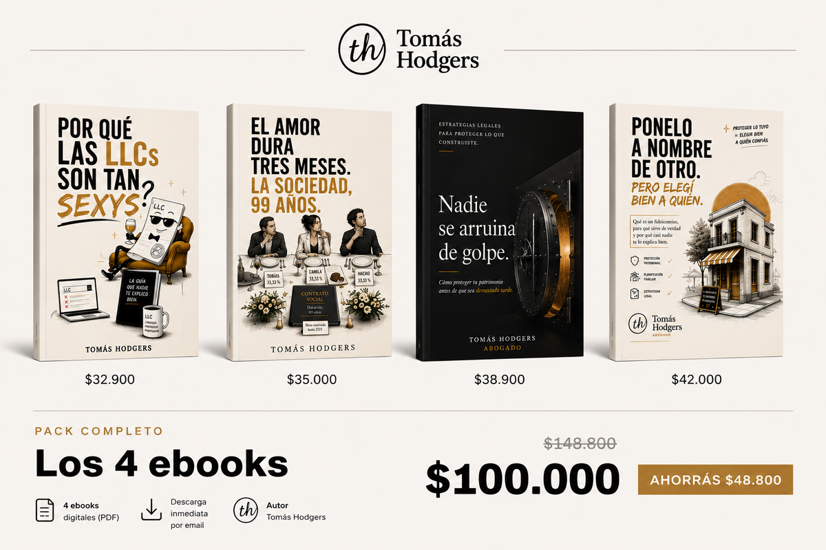TODO LO QUE TENÉS QUE SABER — Los 4 ebooks