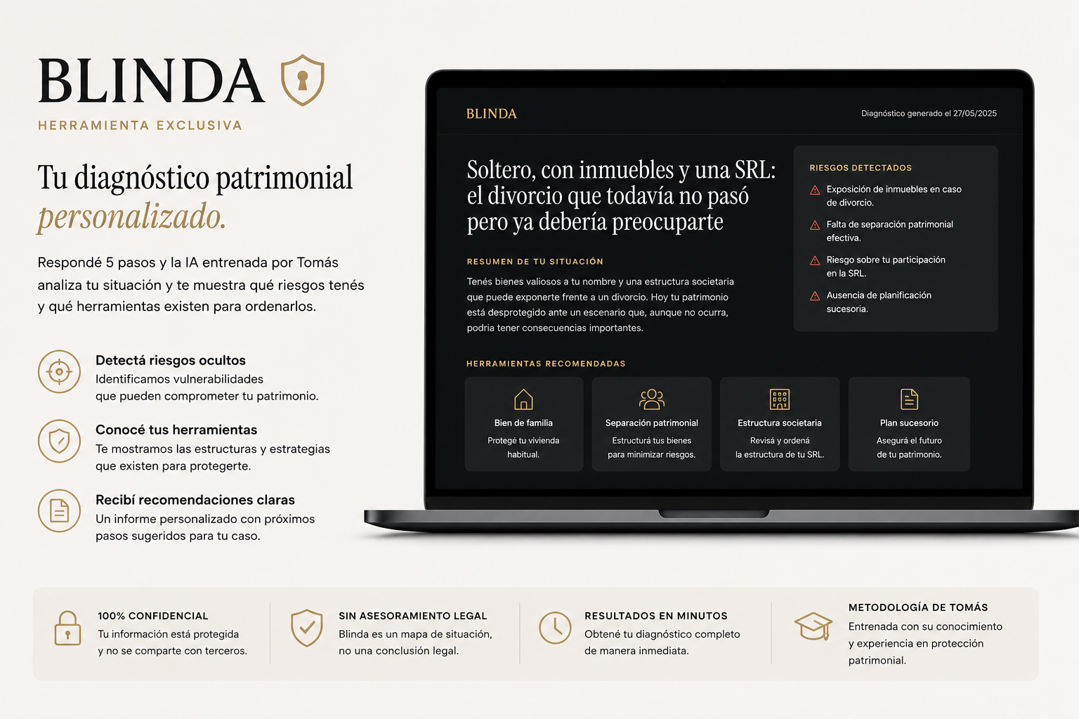 Blinda - Diagnóstico Patrimonial IA